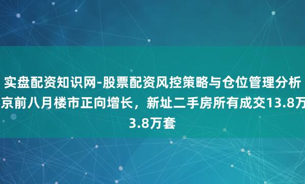 实盘配资知识网-股票配资风控策略与仓位管理分析 北京前八月楼市正向增长，新址二手房所有成交13.8万套