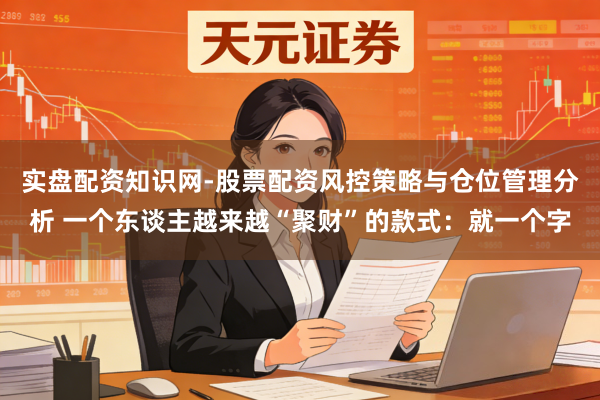 实盘配资知识网-股票配资风控策略与仓位管理分析 一个东谈主越来越“聚财”的款式：就一个字
